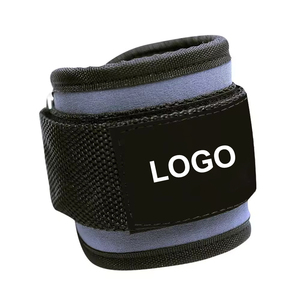 Correas de tobillo de neopreno de alta calidad profesional con logotipo personalizado para máquinas de cable de gimnasio Seguridad de fitness mientras hace ejercicio - Product Image 1