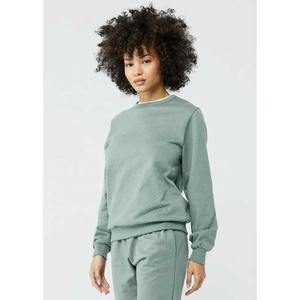 Sudadera de lana con estampado de peso pesado de algodón 100% de gran tamaño Unisex, jersey de cuello redondo con logotipo personalizado, sudaderas con capucha de invierno para hombres - Product Image 4