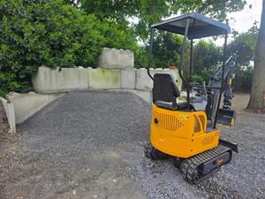 Mini-excavatrice à cabine haute HH12 de 1,2 tonne avec livraison gratuite, homologuée EPA/CE - Product Image 4