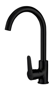 Rubinetto per lavabo a leva singola serie Neva Black (Mirtak 68505) - Product Image 1