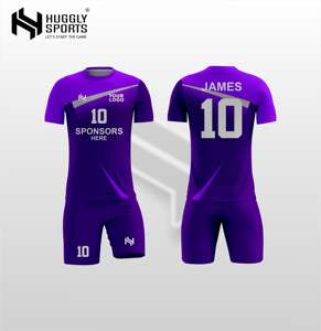 Uniformes de Fútbol Unisex de Alta Calidad con Logotipo Personalizado, Secado Rápido, Transpirables, 100% Poliéster, Crea Tu Propio Uniforme de Fútbol - Product Image 4