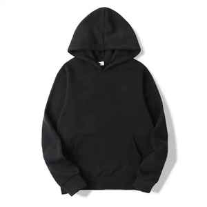 Men's Winter High Quality Lightweight Breathable 100% Cotton Fleece <b>Hoodie</b> Zipper Pullover Custom Logo Solid <b>Plain</b> Dyed - Product Image 4