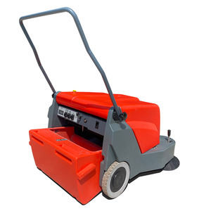 Pristine <b>Tools</b> 39.4 Cleaning Path Hand-Push Floor Sweeper 11.9GAL Dustbin - Product Image 3