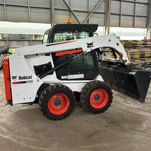 รถตักดินขนาดเล็กรถตักดินขนาดเล็กรถตักดินขนาดเล็กรถตีนตะขาบวิ่งในบ้านป่าไม้ mulcher Core มอเตอร์ไฮดรอลิกส์รถลื่นไถลเทคโนโลยี - Product Image 4