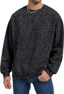 Sudadera Unisex de Forro Polar de Alta Calidad, Personalizada, para Invierno, Talla Grande, Cuello Redondo, Secado Rápido, para Senderismo, 100% Algodón, Teñido Liso - Product Image 5