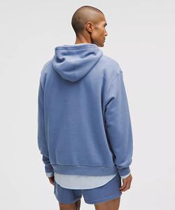 2025 alta calidad 100% algodón boxy fit Sudadera con capucha para hombres Heavy Hoodie Pullover sudadera logotipo personalizado francés Terry sudaderas con capucha en blanco - Product Image 6