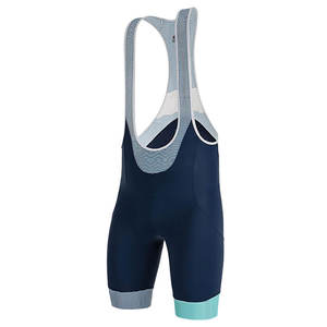 Cuissard de cyclisme professionnel pour hommes avec coussin en gel respirant tissu extensible à séchage rapide bandes de jambe en silicone et bandes réfléchissantes - Product Image 2