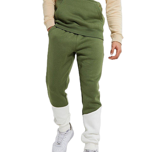 Chándal personalizado para correr para adultos, chándal de alta calidad 100% de algodón para hombre, conjunto de pantalones de chándal con capucha, listo para el invierno con impresión personalizada - Product Image 2