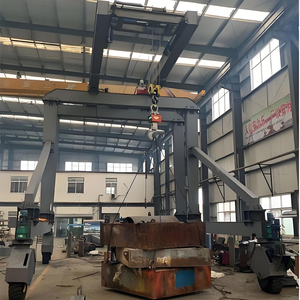 <span class=keywords><strong>Container</strong></span> lưu trữ sân sử dụng cần cẩu lốp rắn xử lý cần cẩu dầm đôi cao su mệt mỏi giàn cần cẩu 45ton - Product Image 4