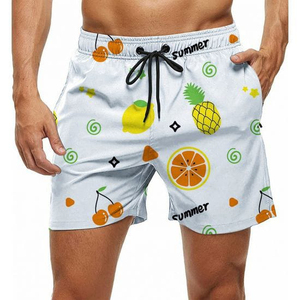 Pantalones cortos de malla de estilo casual para hombre, novedad, tamaño adulto, logotipo personalizado, precio bajo, cantidad a granel, patrón sólido - Product Image 2