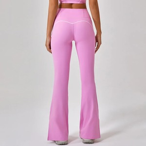 Spring Skintight Back Yoga Set Running Sports Set Ropa deportiva transpirable de secado rápido para mujer - Product Image 2