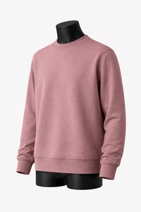 Nouveau sweat-shirt unisexe personnalisé de haute qualité, 100% coton, doux, professionnel, pull-over, hiver, décontracté, coupe ample, uni, 360g - Product Image 2