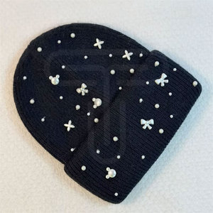 Fashionable Beanie <b>Caps</b> <b>Winter</b> Beanies Warm <b>Cap</b> Manufactured OEM Design Best Quality Custom logo Beanie <b>Caps</b> for Men - Product Image 2