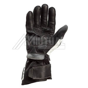 Heavy-Duty Durable <b>Knitted</b> Leather <b>Gloves</b> for Motorbike Sports Breathable with Touch Screen Feature Safety Protection - Product Image 2