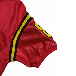 Nuevo diseño personalizado fútbol americano Jersey 100% poliéster fútbol americano Jersey con logotipos bordados personalizados con OEM - Product Image 6