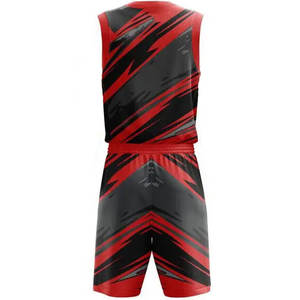 Sport hommes 2025 mode basket-ball uniforme respirant Sublimation basket-ball vêtements uniforme équipe porter fabriqué au Pakistan - Product Image 3
