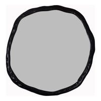 Notre nouveau miroir de couleur et de motif de feuille en laiton vieilli avec miroir mural à cadre circulaire un miroir au design unique pour salle de bain et chambre à coucher