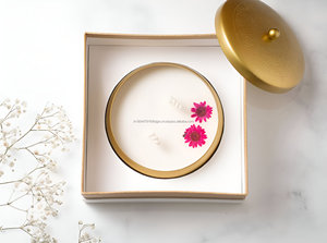 Premium Quality Metal Bowl Candle With Lid in Low Price - Product Image 5