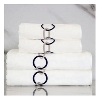 Golden Border Zari Brodé 80*135 Cm Grand Poids Léger Corps Essuyage Microfibre Femmes Séchage Rapide Main Séchage Rapide Serviettes De Bain