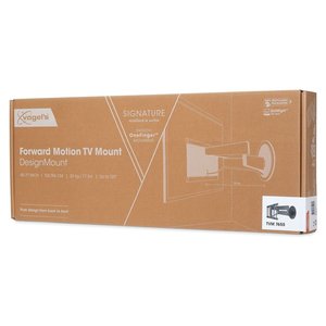 Supporto monitor <b>TV</b> parete ( 35 Kg ) VESA 600 x 400 SIGNATURE Tvm 7655 Black 8876550 - Product Image 2