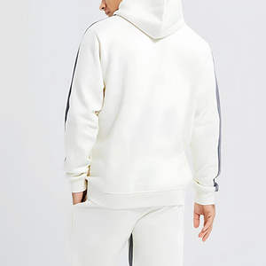 Nouveau survêtement évasé coupe ajustée de style Street wear pour hommes 100% coton adulte taille 2 pièces ensemble logo personnalisé respirant imprimé - Product Image 6