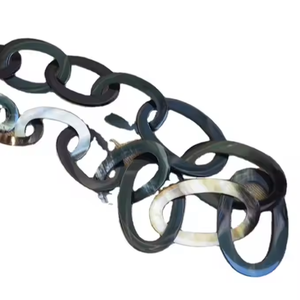 Crescent Crafts Collier en corne de buffle pour femme Chaîne de haute qualité avec bijoux de mode naturels en forme de papillon - Product Image 1