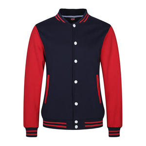 Wholesale Custom Designer Logo Jackets Casual Baseball Jacket Letterman <b>Coat</b> Cotton Unisex Letterman Jackets - Product Image 3