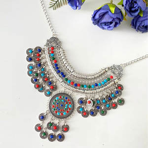 High Quality <b>Cheap</b> Price <b>Jewelry</b> Necklaces and Earrings <b>Sets</b> for Women's Wholesale Afghan Style <b>Jewelry</b> <b>Sets</b> - Product Image 2