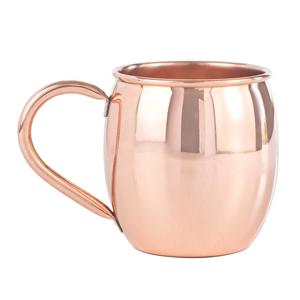 100% tasse en cuivre pur avec poignée pour la maison tasse à boire en métal de taille personnalisée avec vernis et laque alimentaire pour le bureau - Product Image 6