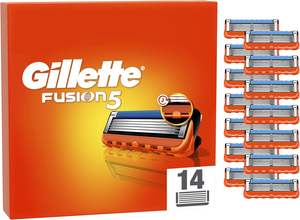 Gillette Fusion5 Lames de rasoir pour hommes (14 pièces), lames de rechange pour hommes, lames de rechange Lubra Strip pour un rasage lisse - Product Image 4