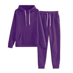 Hot Sale <b>Women's</b> Casual Gym Joggers Track <b>Suit</b> Breathable Heavyweight Autumn Long Tops Hoodies - Product Image 2
