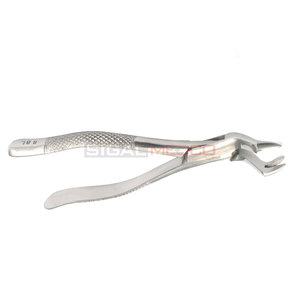 Fórceps de extracción de raíz Premium # 88L diseñados para molares superiores Instrumento de extracción dental de acero inoxidable del lado izquierdo - Product Image 1