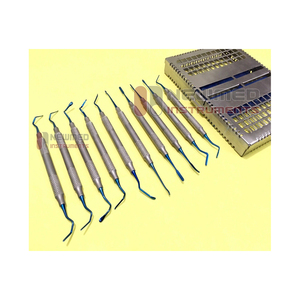 Kit procedura di Tunneling ortodontico Vista Tunneling Kit impianto dentale manuale strumenti di riempimento composito Set materiale in acciaio