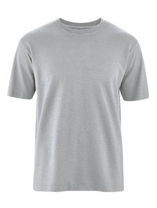 T-shirts pour hommes de haute qualité 100% coton Couleur unie Devant imprimé personnalisé Tricoté Col en V Manches courtes Coupe régulière Vente en gros - Product Image 5