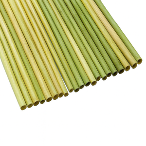 Bán Buôn Phân Hủy Sinh Học Cỏ Rơm Reed Tre Tự Nhiên Ống Hút Uống Ống Hút Cho Trà Bong Bóng - Product Image 1