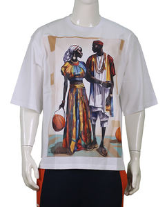 Camiseta con hombros descubiertos para hombre de alta calidad con ribete de contraste Servicio OEM Instalaciones de producción a granel de proveedores de Bangladesh - Product Image 1