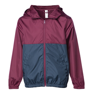 Chaqueta cortavientos impermeable de talla grande personalizada para hombre, chaqueta cortavientos de lona reflectante para exteriores, venta al por mayor - Product Image 2