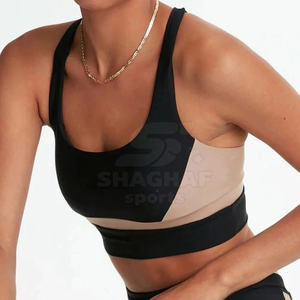 สปอร์ตบราสำหรับผู้หญิงพร้อมสายรัดปรับได้ เสื้อฟิตเนสแบบมีฟองน้ำน้ำหนักเบา เหมาะสำหรับการฝึกซ้อมในยิมและการใช้งานทั่วไป - Product Image 5