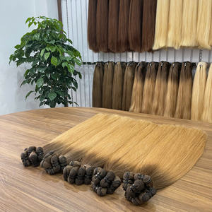 Extensiones de cabello virgen vietnamita de alta calidad Natural 100%, doble estiramiento, Super doble Cabello, trama recta natural, Color Natural - Product Image 4