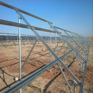 Supports et rails de montage pour panneaux solaires photovoltaïques en acier ZAM en forme de U, longueur personnalisable, 41*21 41*41mm - Product Image 6