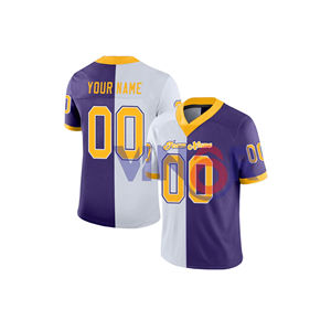 Maillot de football américain pour hommes à manches courtes, 100 % polyester, séchage rapide, haute qualité, fabrication pakistanaise, dernier design 2026, vente en gros - Product Image 5