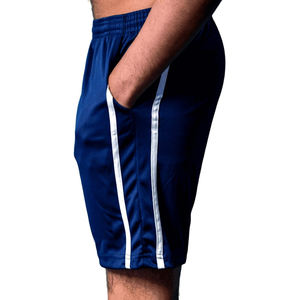 Shorts de course décontractés pour hommes, écologiques, respirants, à séchage rapide, à motif uni, avec taille élastique, pour la gym et les sports de plein air (vente en gros) - Product Image 5
