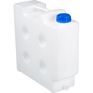 Recipiente Rectangular de Material PP de Alta Calidad y Durabilidad con Conexión Roscada de 3/4'', Diseño que Ahorra Espacio, Modelo 0435-2100 para - Product Image 1