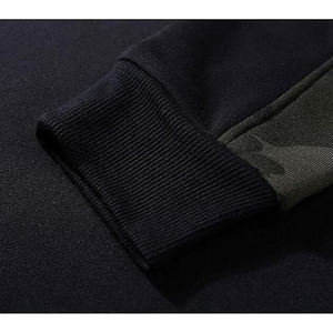 Sweat à capuche en polaire chaud en polyester/coton, design uni, col rond, tailles personnalisées, prix bas, French Terry, transfert thermique, hiver - Product Image 4