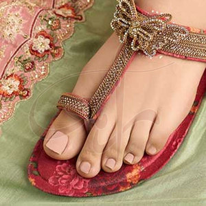 รองเท้ากำมะหยี่ขนยาวสำหรับผู้หญิงรองเท้าหนังธรรมชาติกันลื่น - Product Image 6