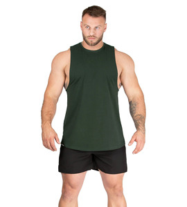 Offre Spéciale personnalisé Logo Gym Activewear hommes fuselés débardeurs Offre Spéciale entraînement Fitness vêtements de sport musculation été Stringers - Product Image 5