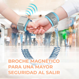 Cintura di Sicurezza Elastica Regolabile per Bambini con Funzione Anti-Smarrimento e Laccetto da Polso - Product Image 3