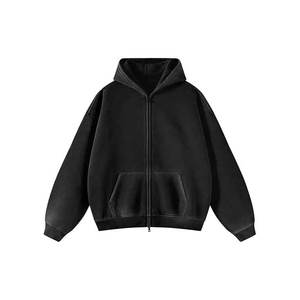 Sudadera con capucha y cremallera para hombre al por mayor ropa deportiva de moda personalizada de fábrica OEM ropa de calle ropa de gimnasio 2026 - Product Image 1