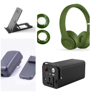 יצרן OEM חלקי פלסטיק בהתאמה אישית TPE+ABS כבל USB Type-C בית כבל קטן חלקי הזרקה יצוקים חיתוך כלול - Product Image 3