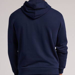 Sweat à capuche zippé en coton pour hommes Veste à capuche en éponge biologique pour hommes Sweat-shirts à fermeture éclair pour hommes avec capuche Veste de sport personnalisée - Product Image 2